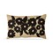 Floral Embroidered Beige Lumbar Pillow 24x16 Cotton Throw Pillow Machine Washable for Everyday Use